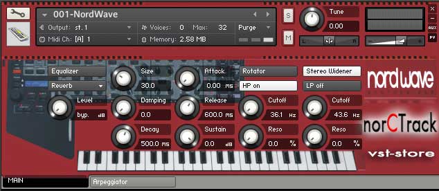 Clavia Nord Wave NKI MAIN