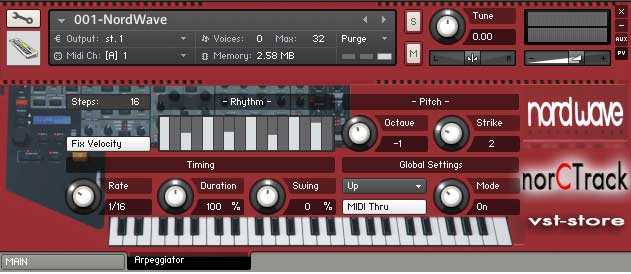 Clavia Nord Wave NKI arp